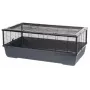 Käfig INTER ZOO Bernie schwarz für Kleintiere 100 x 54 x 39 cm Metall