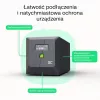 USV Line-Interactive 2 kVA 1200 W, Grün Cell, 4 Wechselstromausgänge, USB, 12 V 9 Ah VRLA (Tower)
