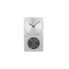 NeXtime klok 3028 OP Uhr, 16x30,2 cm, Wand, Glas, Silber
