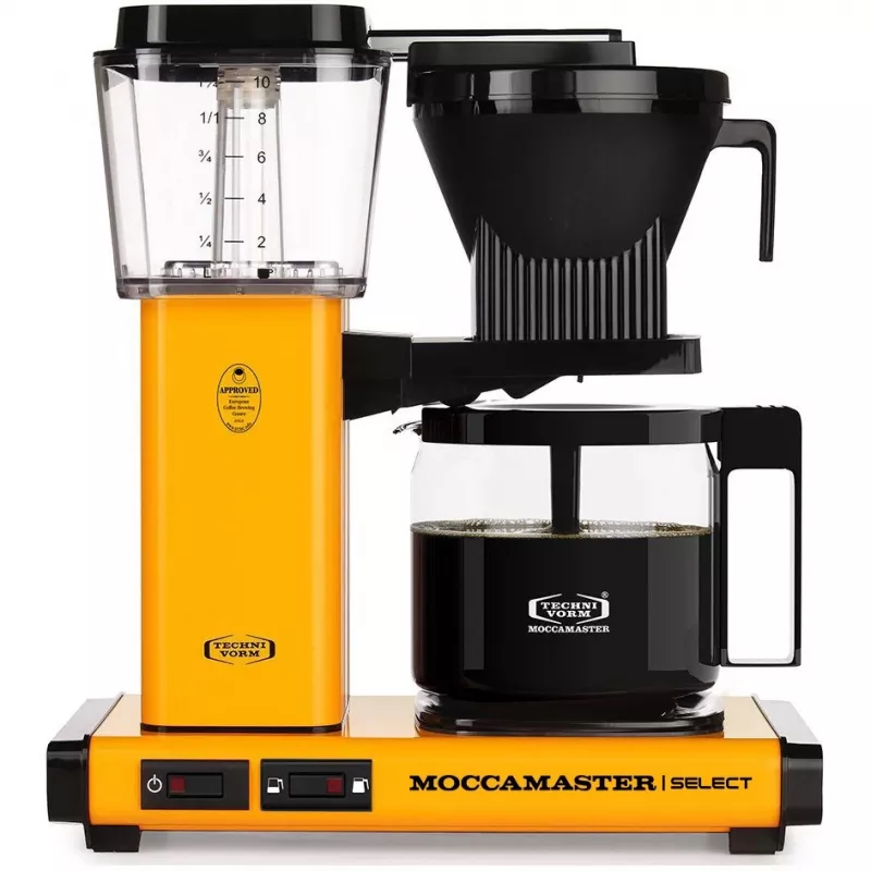 Drip coffee maker Moccamaster 1.25 L KBG Select Gelb Pepper