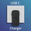 Ladegerät QOLTEC Super Quick PD 65W USB‑C Power Delivery 5–20V, 1x USB‑C, USB PD 3.0, Typ-C-Stecker, 65 W