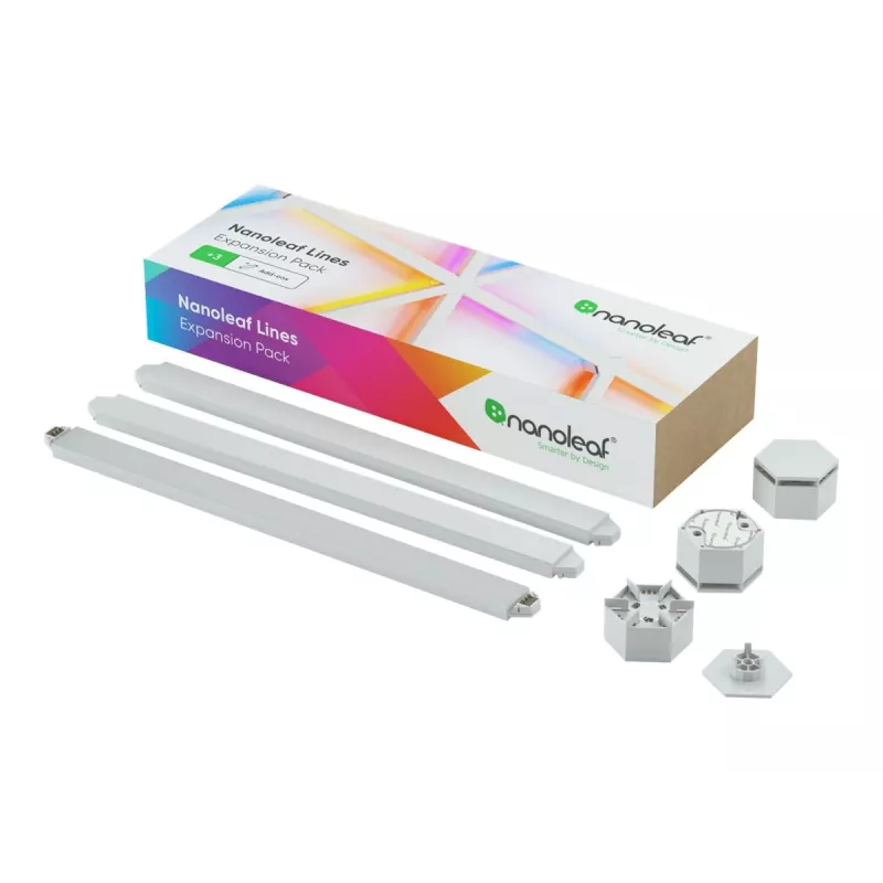 Stimmungsbeleuchtung Nanoleaf Lines Erweiterungspackung 3 Stück