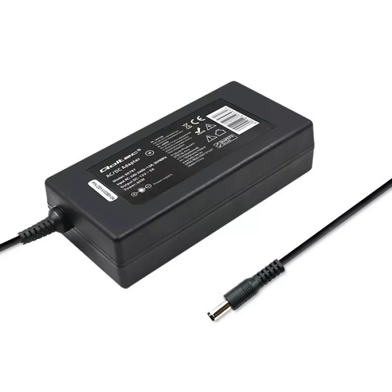 Netzteil Qoltec 50797 Innenbereich Schwarz Laptop 1,16 m Kabel