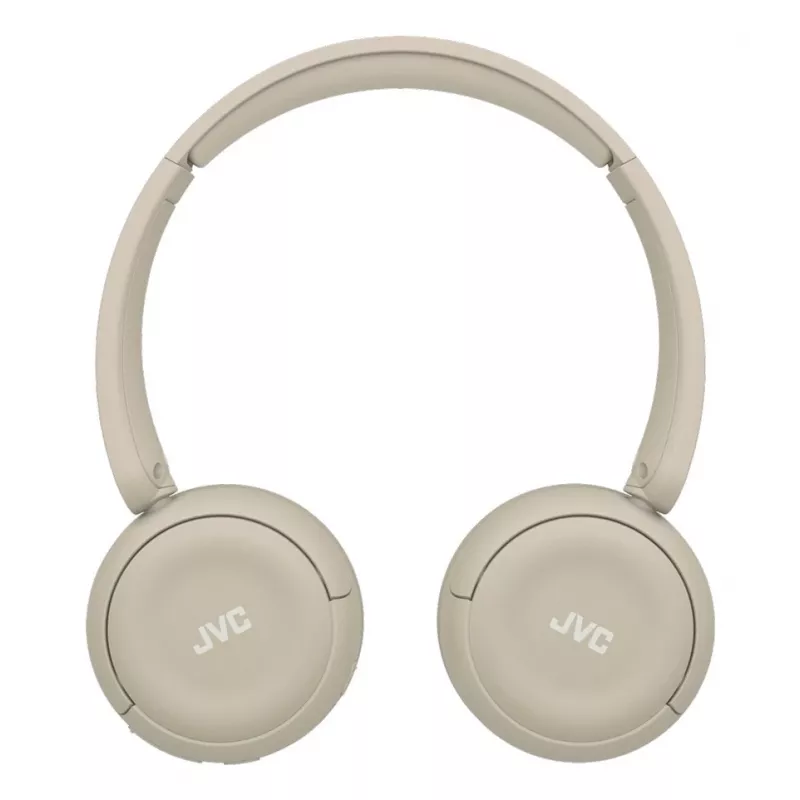 JVC HA-S59W Headset Kabelgebunden & Kabellos Kopfband Musik/Alltag USB Typ-C Bluetooth Beige