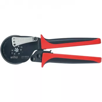 Wiha 41246 Kabelcrimpzange Crimping Tool Schwarz, Rot