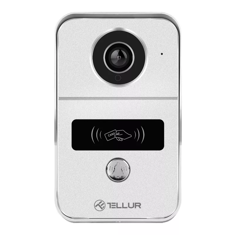 Videotürsprechanlage Tellur TLL331511 1080P mit Entriegelungsfunktion und Innengong