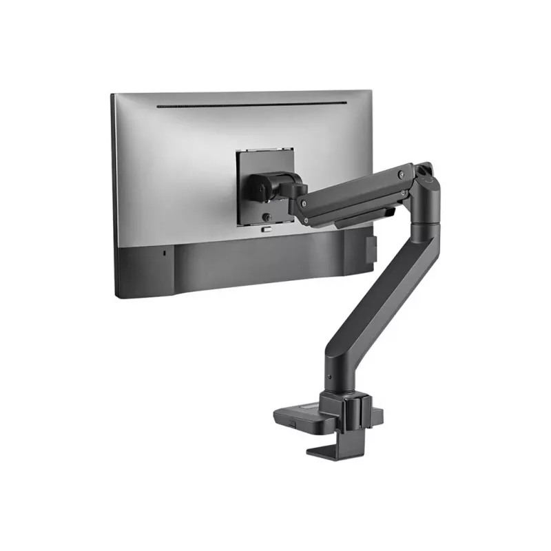 LogiLink BP0168 Gasfeder-Monitorarm, 17-49 Zoll, bis zu 20 kg, Schwarz