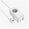 Netzteil-Adapter FIXED FIXCS65-1.5-WH mit 2× USB-C PD 65 W und 2× USB-A-Anschlüssen