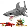 LEGO CREATOR 3 IN 1 31381 Furchterregender Hai mit einer Schatztruhe