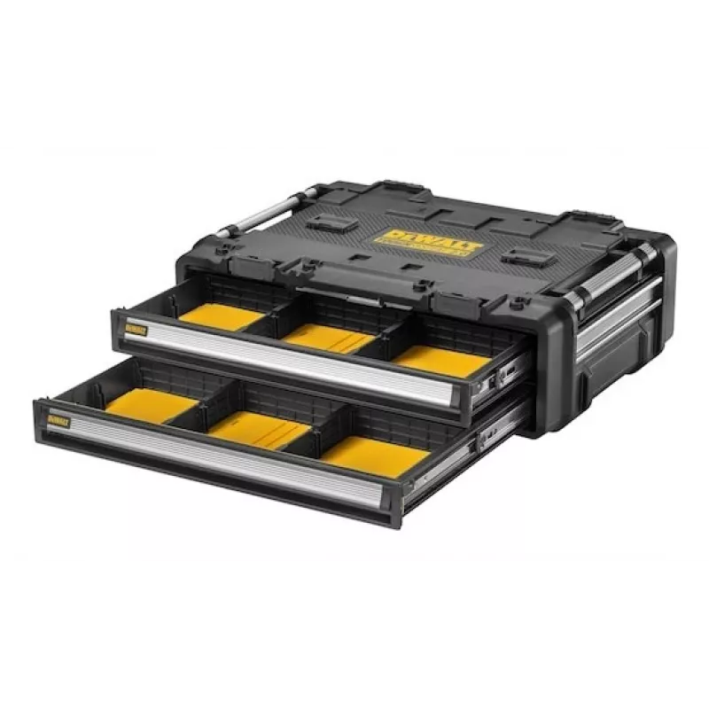 Werkzeugkasten DeWalt DWST60510-1 Metall und Kunststoff, schwarz/gelb, tragbarer Aufbewahrungskoffer