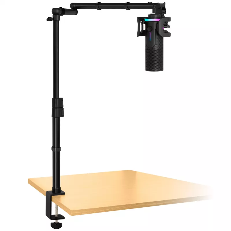 Monitor-Hubarm Streamplify GAZU-979, Gasdruckfeder, höhenverstellbar für Bildschirme und Arme