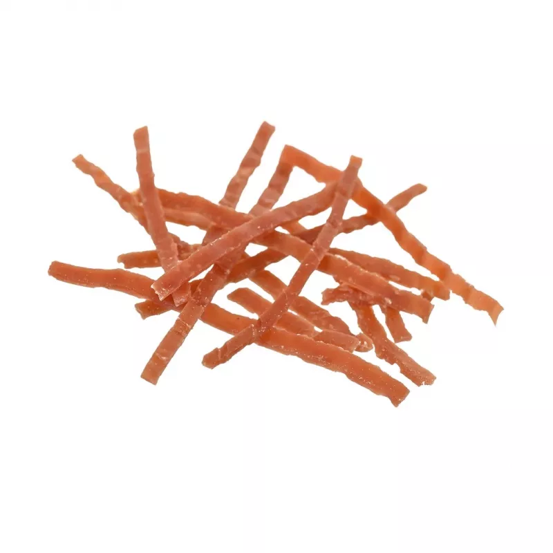 Hundeleckerlis PETITTO Soft strips mit Huhn und Fisch 500 g — weiche Trainingssnacks, Beutel