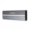 Externes NVMe-M.2-PCIe-SSD-Gehäuse PATRIOT PV810UPNGM – USB-C 3.2 Gen 2, unterstützt 2230/2242/2260/2280, bis zu 8 TB, Aluminium, grau
