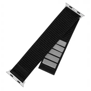 Nylon Uhrenarmband FIXED Sporty Strap FIXNST2-436-BK für 38/40/41mm Uhren, schwarz