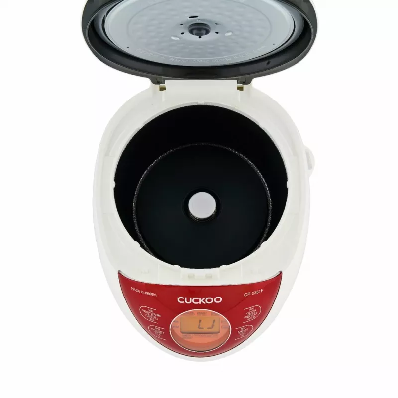 Cuckoo CR-0351F RED Reiskocher 0,54 L 425 W Rot, Weiß