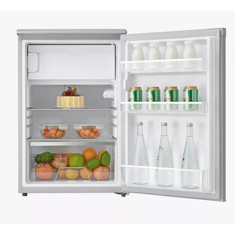 Freistehender Kühlschrank Midea MDRD168FGE01 — 113L (Kühlteil 97L, Gefrierteil 16L), 84,5 cm, weiß