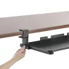 Maclean MC-839 Tastatur-Schublade | Untertisch-Schublade für Tastatur und Maus | Klemmbare Tastaturablage | Ergonomische Arbeitsplatzlösung