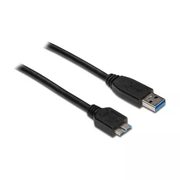 Verbindungskabel USB 3.0 Stecker A auf Stecker Micro B, schwarz, 2 m, Good Connections® (2710-MB02)