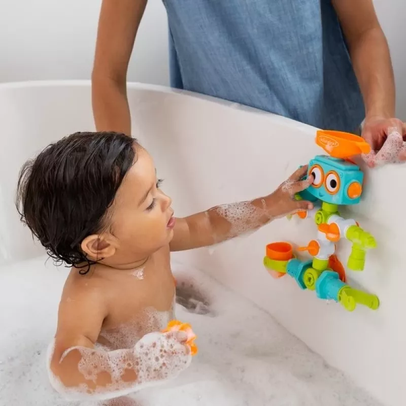 Bade-Roboter mit Dusche