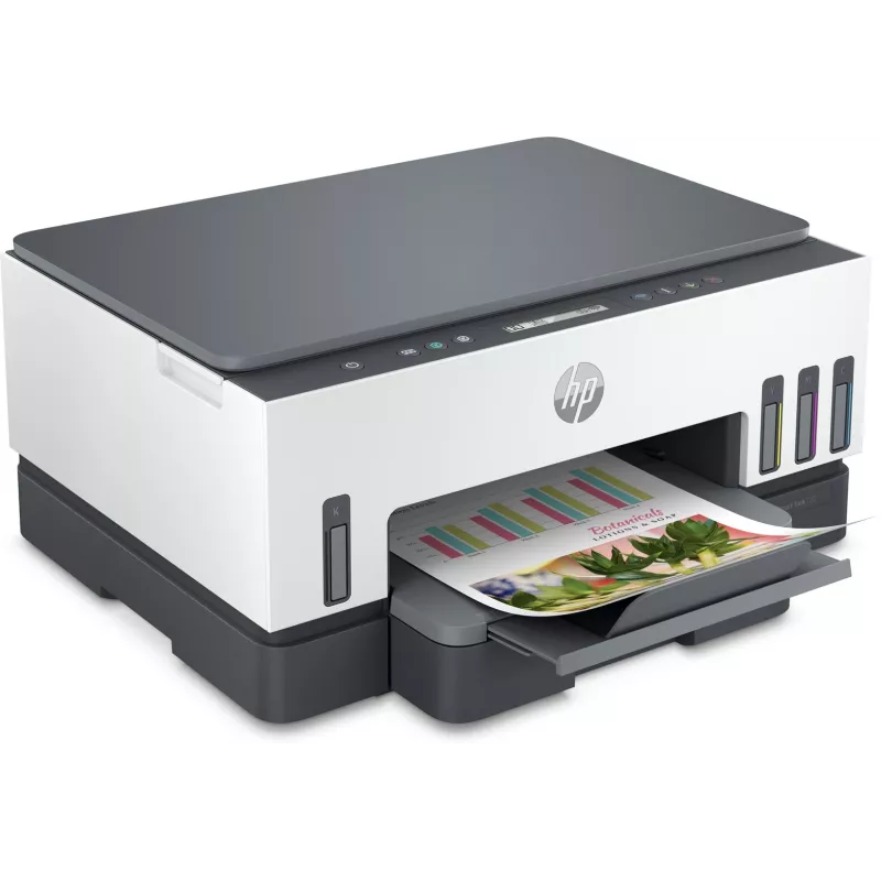 Multifunktionsdrucker HP Smart Tank 720 — Thermotintenstrahl, Farbe, A4, Wi‑Fi, Duplex, 4800x1200 dpi