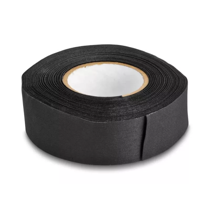 DeLOCK Stoffband 25 m x 25 mm reißbar selbstklebend schwarz