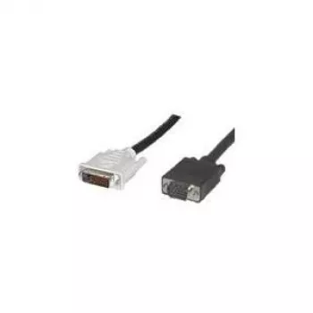 Microconnect 50990 Videokabel-Adapter 2 m DVI-I VGA (D-Sub) Schwarz