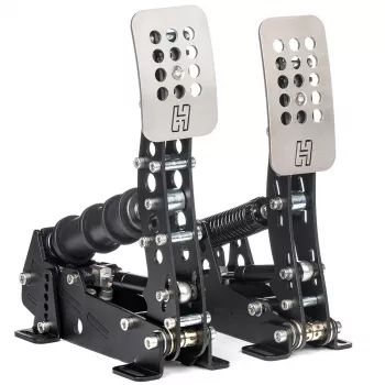 Pedal Set Heusinkveld Ultimate+ 2 – Load-Cell-Bremse, einstellbare Pedale, schwarz
