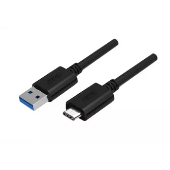UNITEK Y-C474BK USB-Kabel USB 3.2 Gen 1 (3.1 Gen 1) 1 m USB A USB C Schwarz