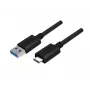 UNITEK Y-C474BK USB-Kabel USB 3.2 Gen 1 (3.1 Gen 1) 1 m USB A USB C Schwarz