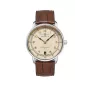 Armbanduhr Zeppelin Mediterranee 96415, analog 36 mm Edelstahlgehäuse, Lederarmband