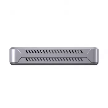 SSD-Gehäuse Unitek S1242AGY01-EU USB4 40 Gbit/s, M.2 NVMe, bis zu 8 TB, Aluminium/Kunststoff, aktive Kühlung