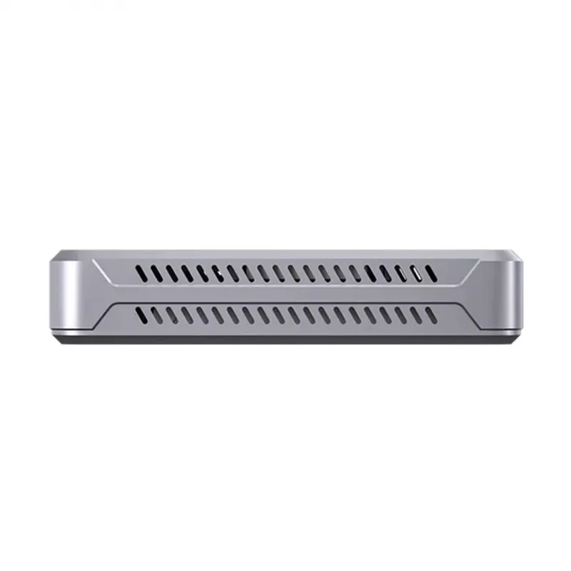 SSD-Gehäuse Unitek S1242AGY01-EU USB4 40 Gbit/s, M.2 NVMe, bis zu 8 TB, Aluminium/Kunststoff, aktive Kühlung