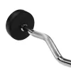 HMS GSL25 feste Hantelstange/Gummi-Bruchstange 25 kg
