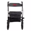 Walker (Rollator) ANTAR AT51036 — schwarz, Sitzhöhe 27,9 cm (11 Zoll), 9 kg, max. Belastung 136 kg, Breite 870 mm, Tiefe 630 mm