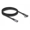USB-Kabel DeLOCK 81148 2m USB-C Schwarz 20 Gbit/s