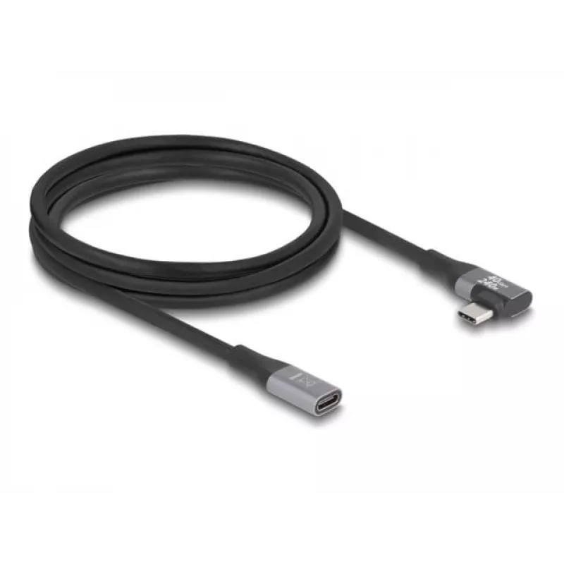 USB-Kabel DeLOCK 81148 2m USB-C Schwarz 20 Gbit/s