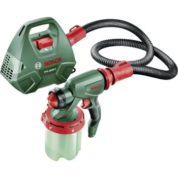 Spritzpistole Bosch PFS 3000-2, 650 W AC Farbsprühgerät, 1 L Behälter, 2 m Schlauch, einstellbare Düse
