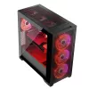 MODECOM Gehäuse VOLCANO EXPANSE T APEX ARGB MIDI Schwarz