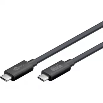 USB-C Kabel WENTRONIC USB4 Gen4 1.2m — supports 16k@60Hz and 4K@120Hz