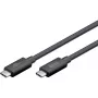 USB-C Kabel WENTRONIC USB4 Gen4 1.2m — supports 16k@60Hz and 4K@120Hz