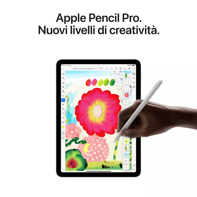 Apple iPad 11-inch Air Wi-Fi 128GB - Blau