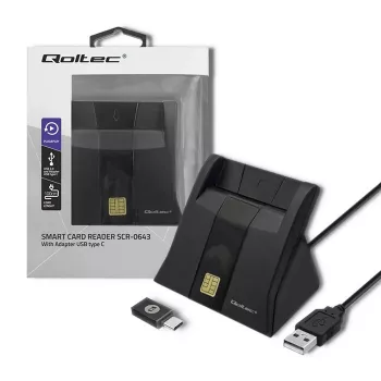 RFID-Lesegerät Qoltec 50643