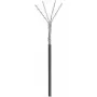 Wentronic Goobay CAT 5e Outdoor-Netzwerkkabel, SF/UTP, Schwarz, 100 m - CCA-Kupfer-Mix, AWG 24/1 (massiv), PE (57296)