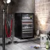 Caso | Smart Wine Cooler | WineExclusive 66 | Energieeffizienzklasse G | Vitrine | freistehend | Flaschenkapazität Flaschen | Kühlart Kompressortechnik | Schwarz