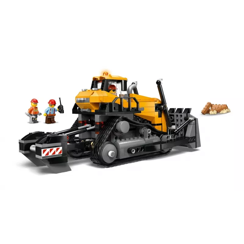Spielzeug-Bau-Bulldozer LEGO 60466, City-Serie, 682 Teile, 3 Minifiguren, empfohlenes Alter 8+, Größe 120×240×130 mm