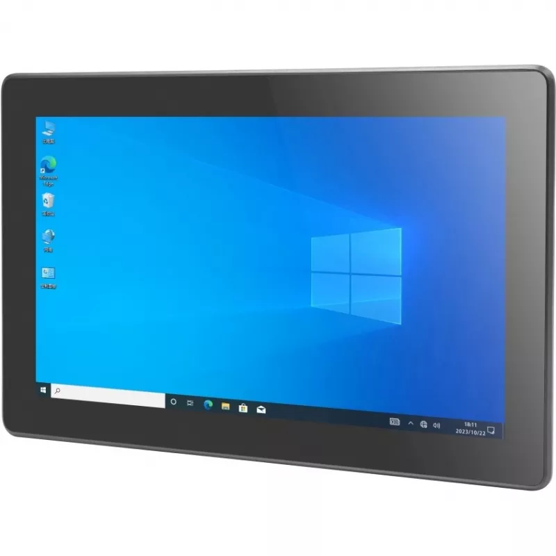 ALLNET AIO IPC Industrielles Windows/Linux 15,6 Zoll Touchscreen Intel i5-1135G7 16GB/512GB 4xLan RJ45 USB Wandmontage Halterung