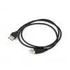 USB-Kabel Star Micronics USB 2.0 1m Schwarz Stecker/Stecker