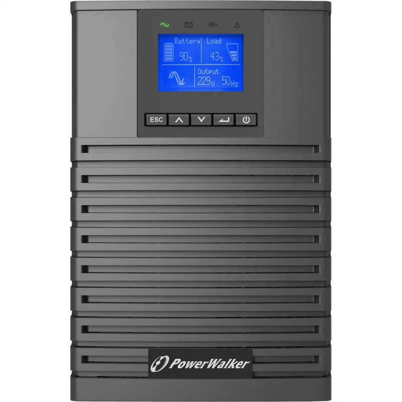 PowerWalker VFI 1500 ICT IoT Doppelwandlung (Online) 1,5 kVA 1500 W 4 AC-Ausgänge