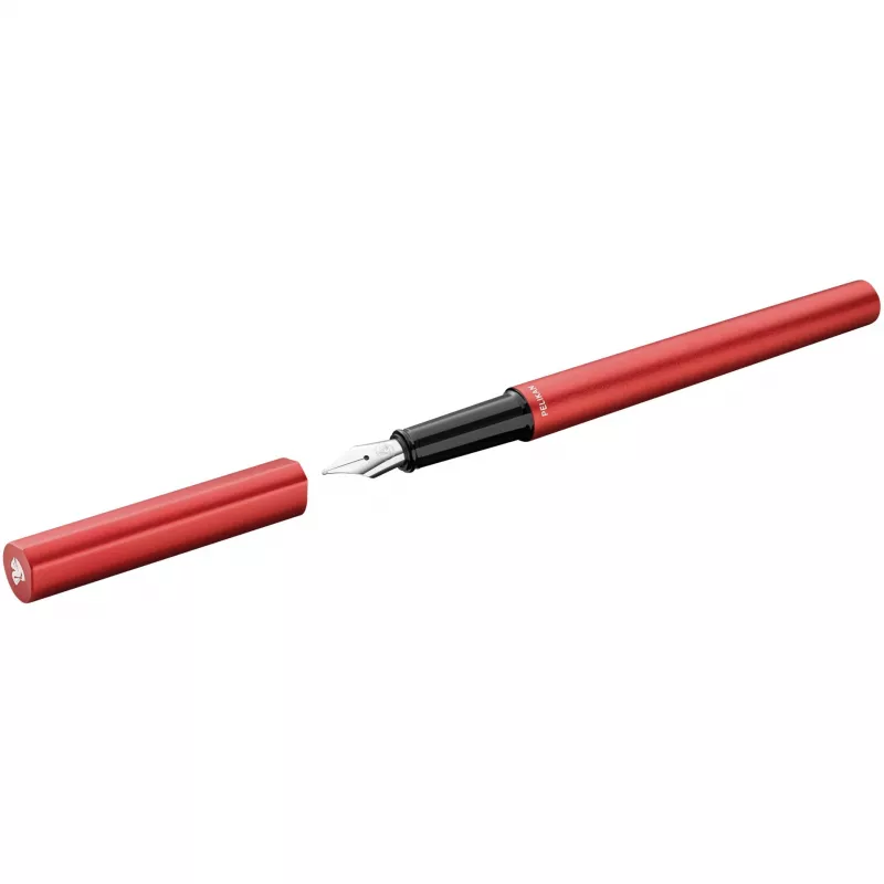 Pelikan Füllfederhalter Ineo Elements P6 Metallgehäuse Feuer-Rot (823685)