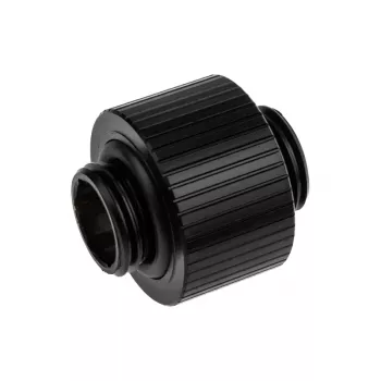 Fitting EK Water Blocks schwarz 1/4-Zoll-Gewinde 14 mm Höhe